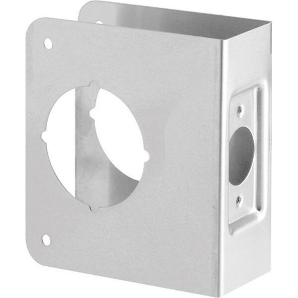 Prime-Line U9553 Recessed Door Reinforcer Stainless Steel - 2.13 in. 3.88 x 4.5 in. 2408581